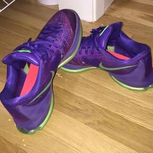 Kevin Durant 8 Purple Basketball Sneakers